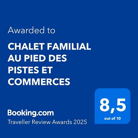 Chalet Familial Au Pied Des Pistes Et Commerces